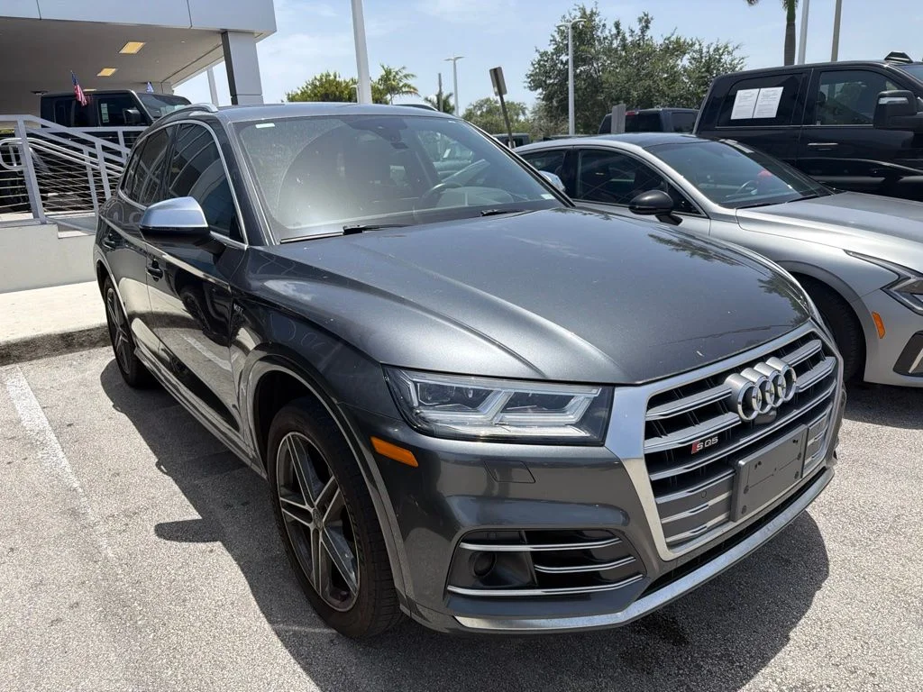 Used 2018 Navarra Blue Metallic Audi 3.0T Prestige image 2
