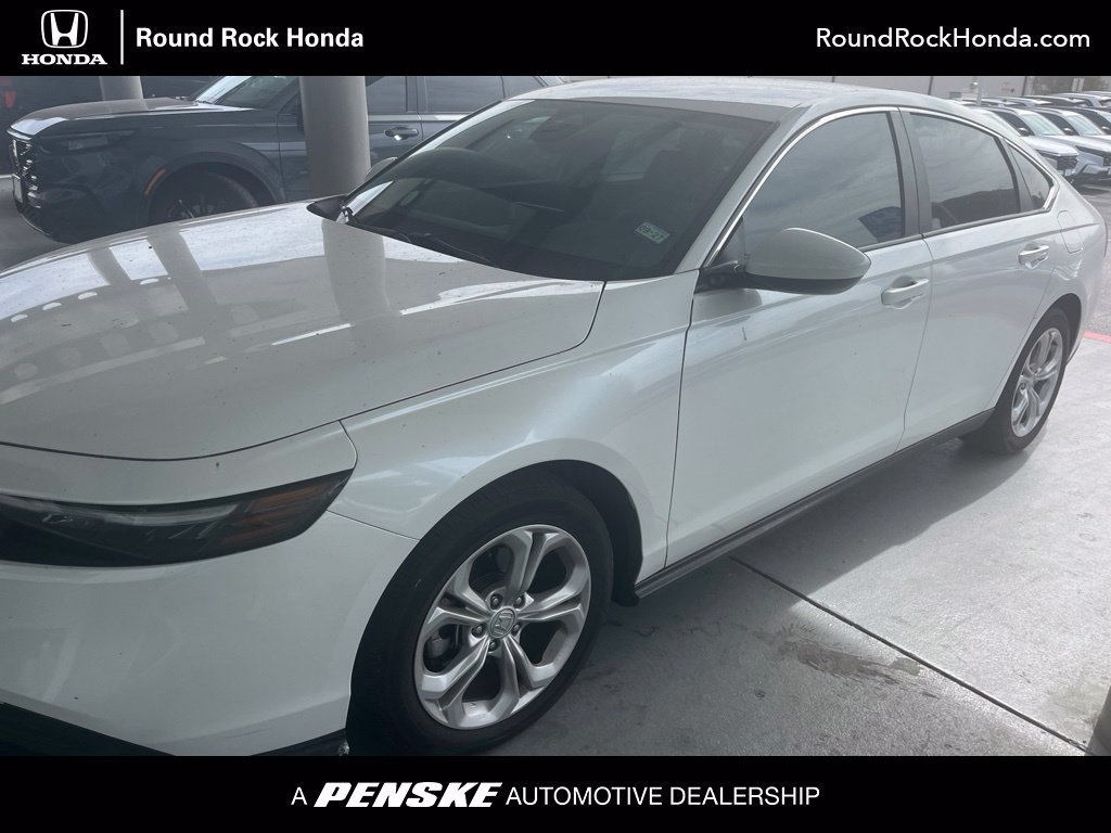 Used 2024 Platinum White Pearl Honda LX image 1