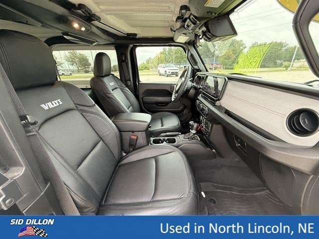 Used 2025 Black Clearcoat Jeep Willys image 22