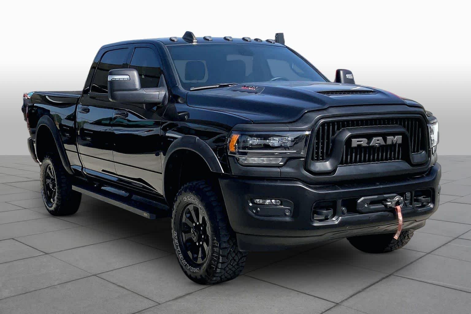 Used 2024 Diamond Black Crystal Pearlcoat Ram Power Wagon image 3