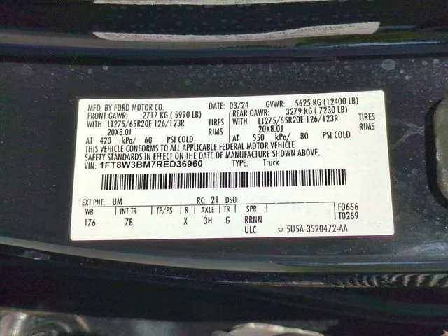 Used 2024 Black Ford Platinum image 38