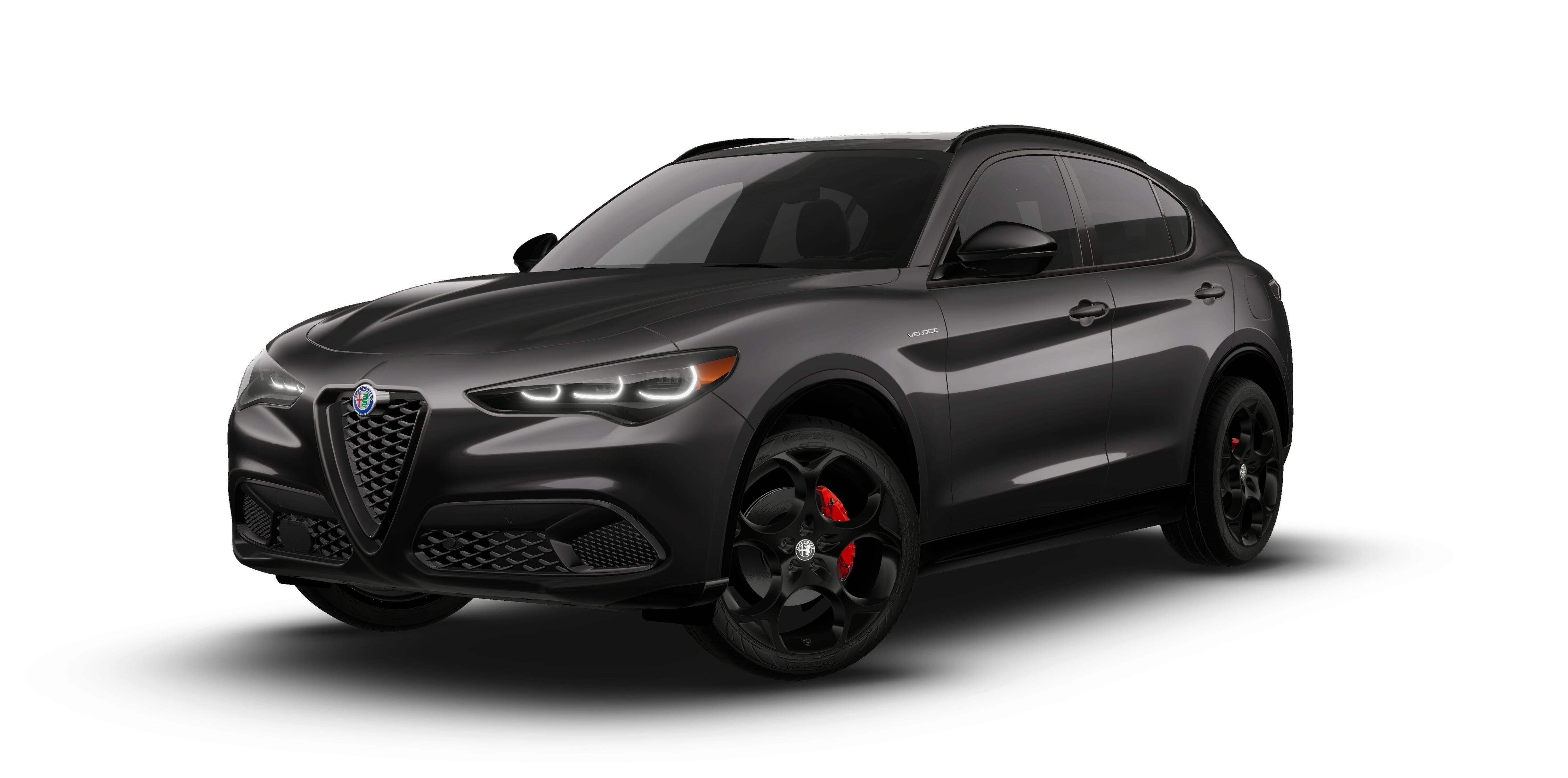 New 2026 Vulcano Black Metallic Exterior Paint Alfa Romeo Base image 13