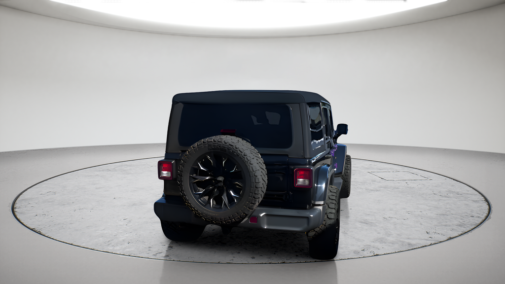 Used 2020 Black Jeep Unlimited Sahara image 4