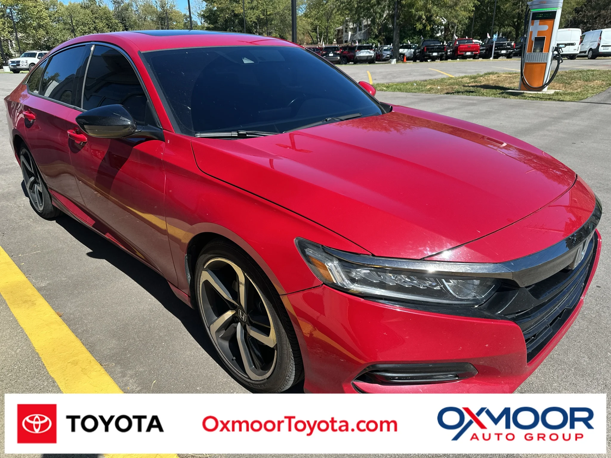 Used 2018 San Marino Red Honda Sport 2.0T image 1