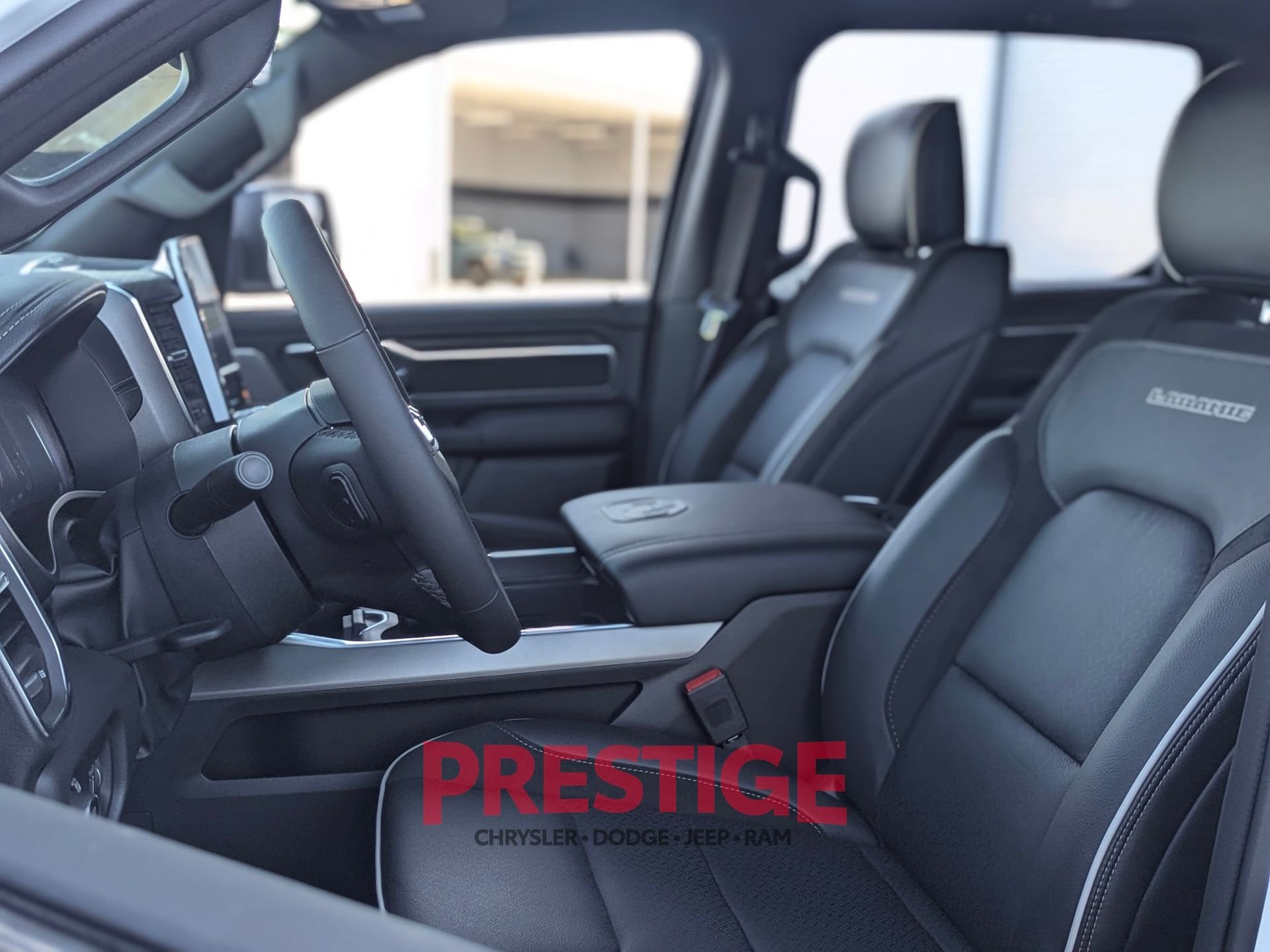 New 2026 Bright White Clear-Coat Exterior Paint RAM Laramie image 24