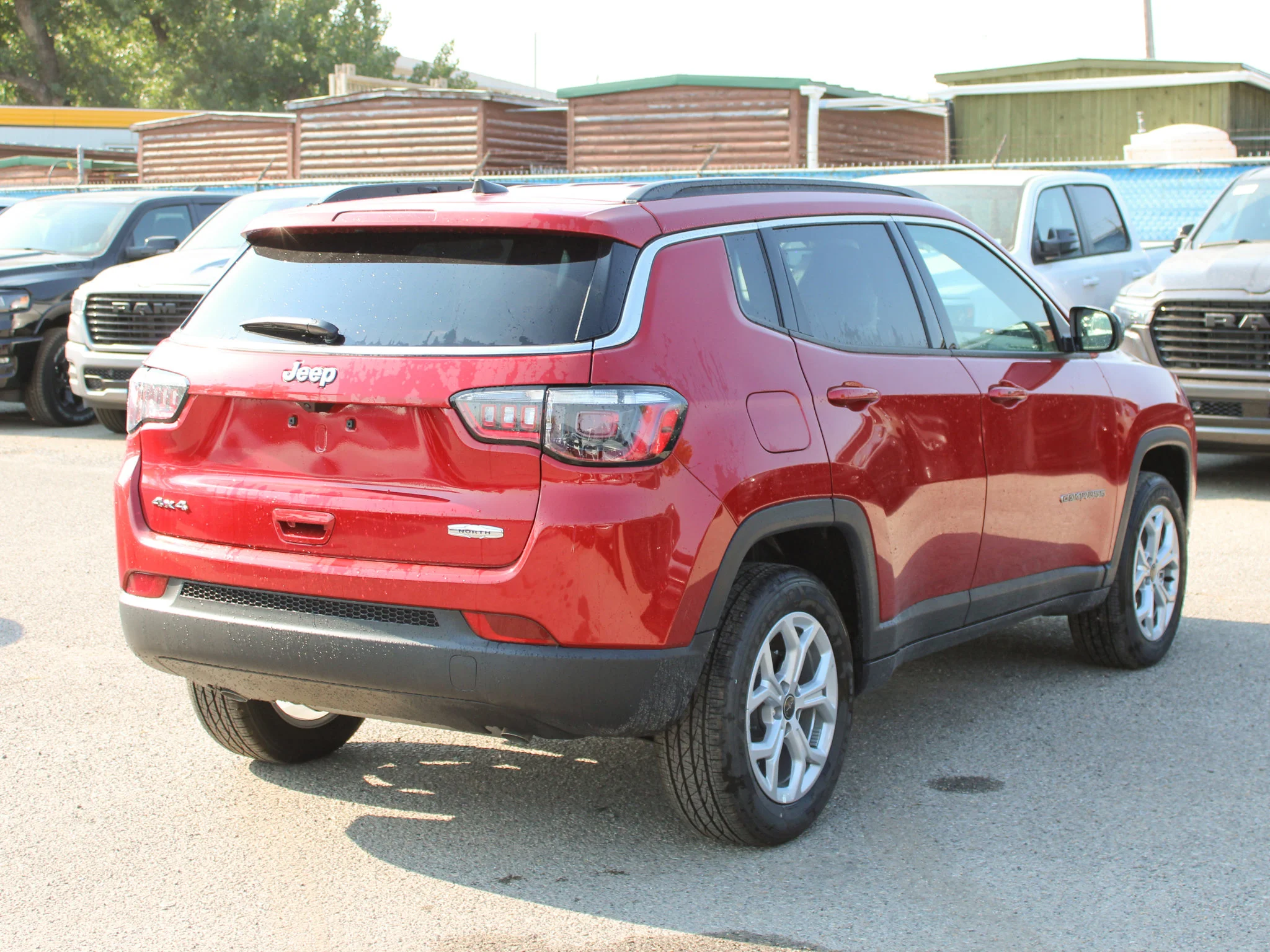 New 2026 Red Jeep North* 4x4, Remote Start, Heated Seats/Wheel, Blind-Spot Monitoring image 5