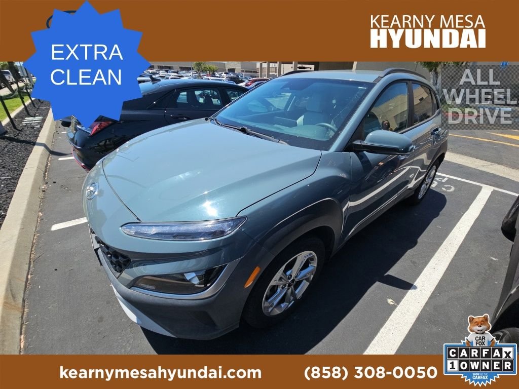 Used 2022 Green Hyundai SEL image 1