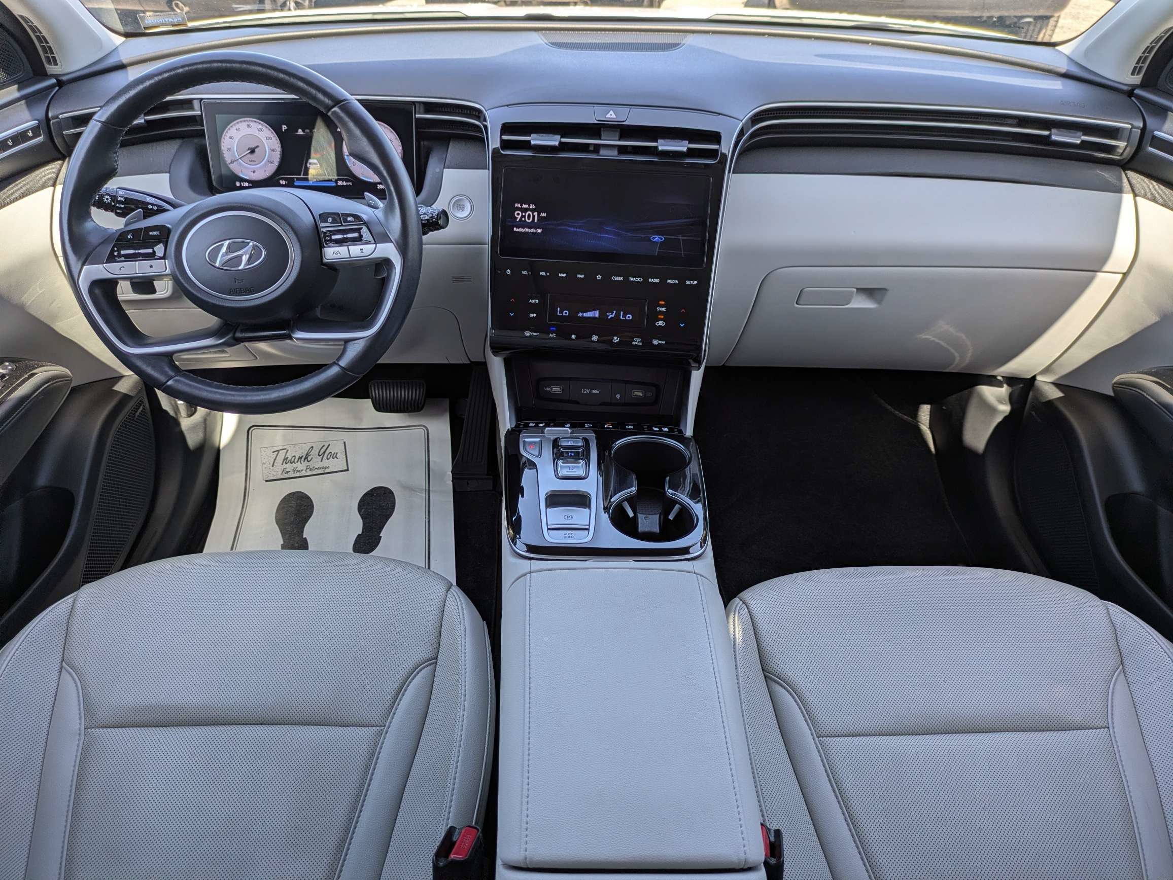 Used 2022 Quartz White Hyundai Limited image 16
