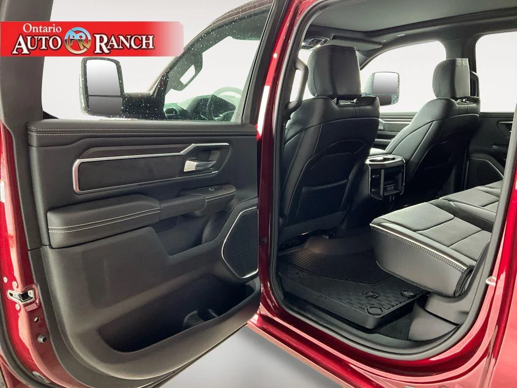 New 2026 Delmonico Red Pearl-Coat Exterior Paint RAM Laramie image 5