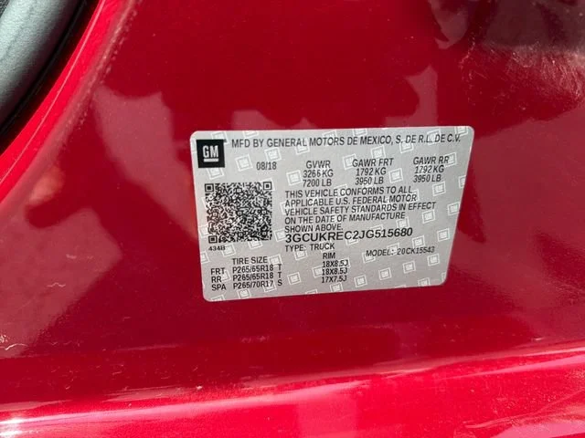 Used 2018 CAJUN RED TINTCOAT Chevrolet LT image 33