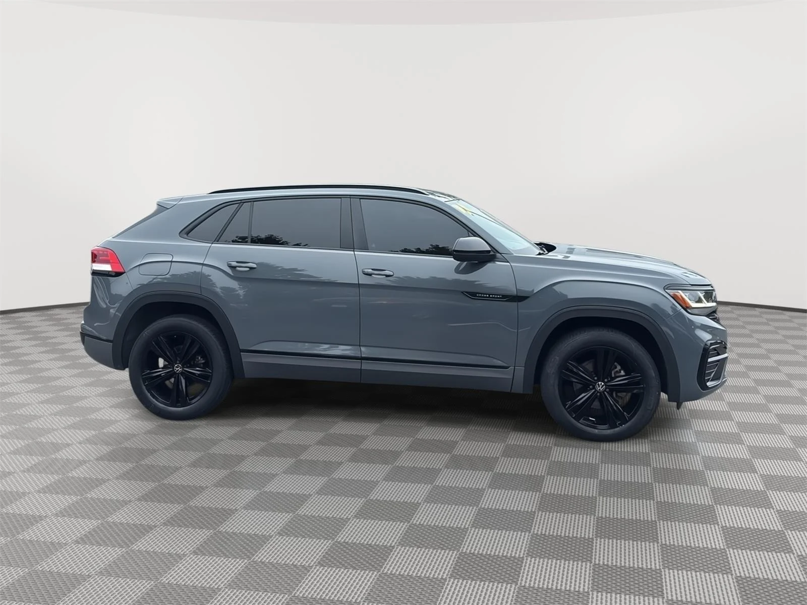 Used 2023 Pure Gray Volkswagen 2.0T SEL R-Line Black image 8