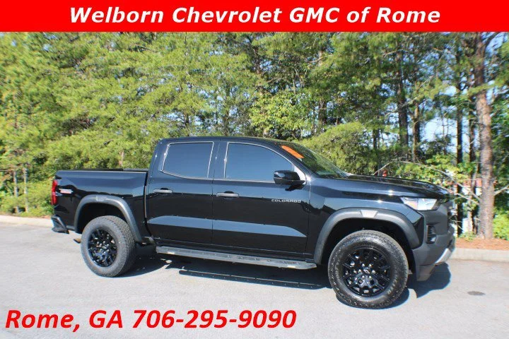 Used 2023 Black Chevrolet Trail Boss image 1