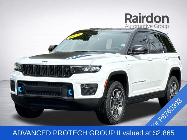 Used 2023 Jeep Grand Cherokee Trailhawk 4xe with VIN 1C4RJYC6XP8769393 for sale in Monroe, WA