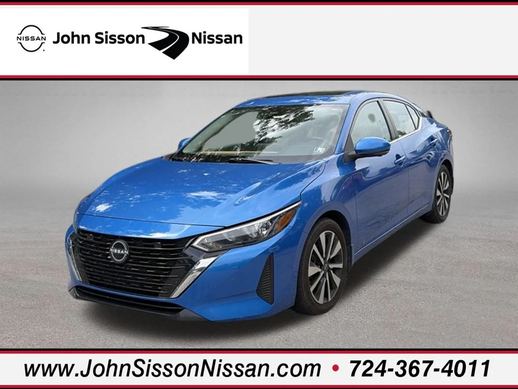 Used 2024 Blue Nissan SV image 1