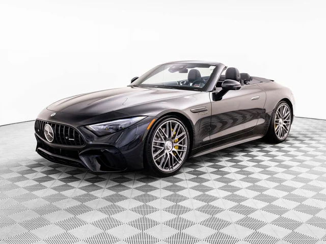 ベンツ Pre-Owned 2022 Mercedes-Benz SL-Class SL 63 AMG® 2D Convertible in