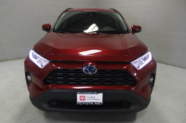 Certified Used 2021 Red Toyota XLE image 2