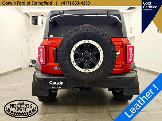 Certified Used 2023 Hot Pepper Red Metallic Tinted Clearcoat Ford Badlands image 5
