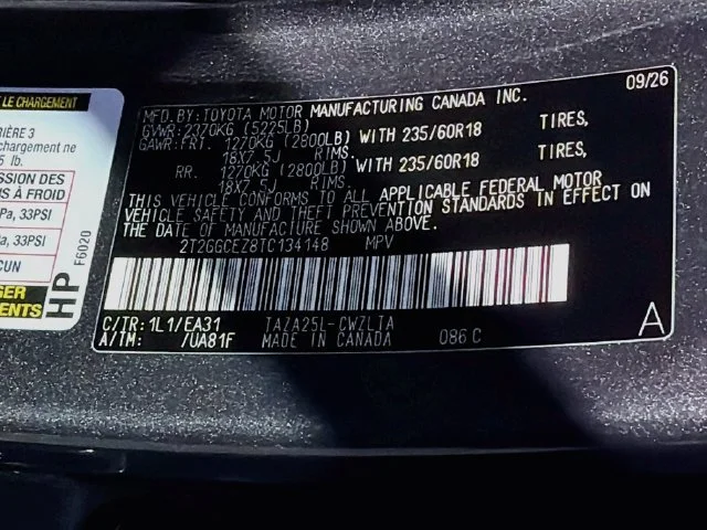 New 2026 Cloudburst Gray Lexus PREMIUM image 42