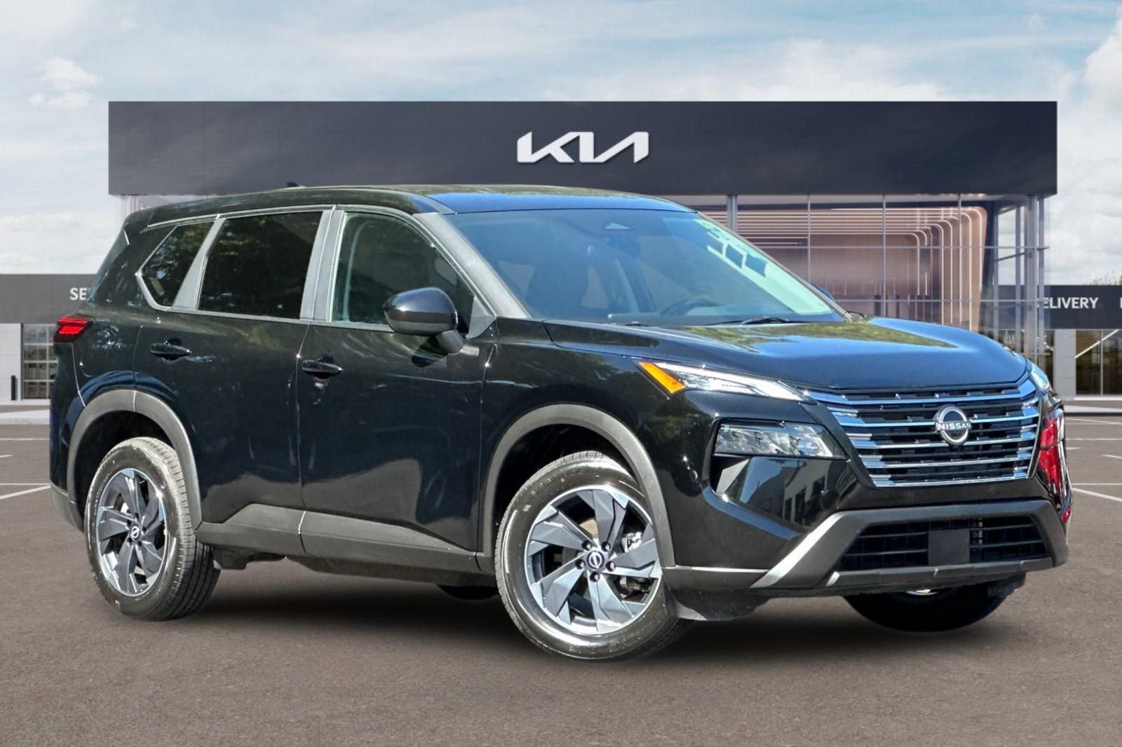 Used 2025 Black Nissan SV image 2