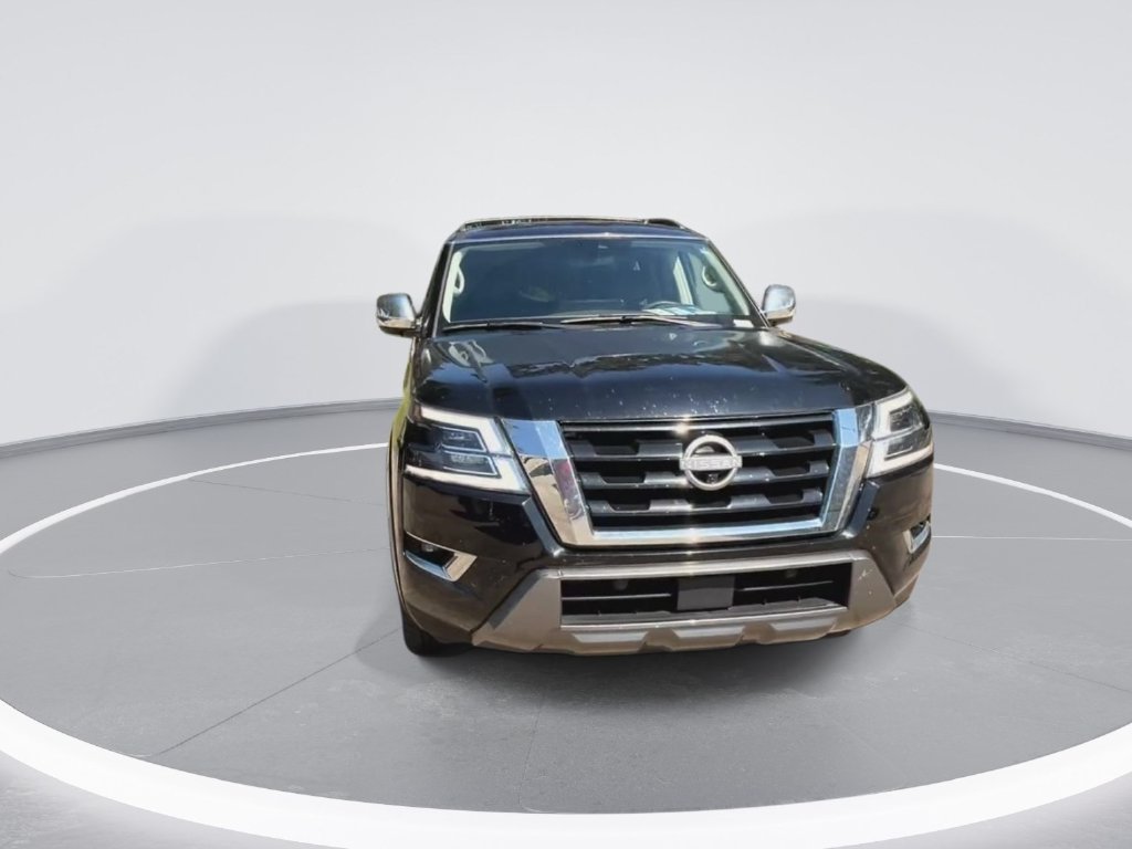Used 2023 Black Nissan Platinum image 3