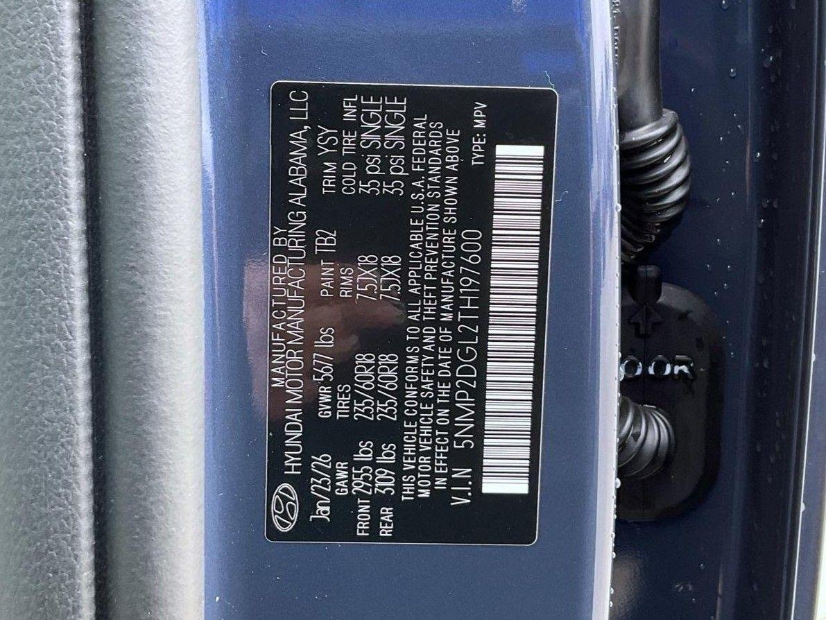 New 2026 Blue Hyundai SEL image 28