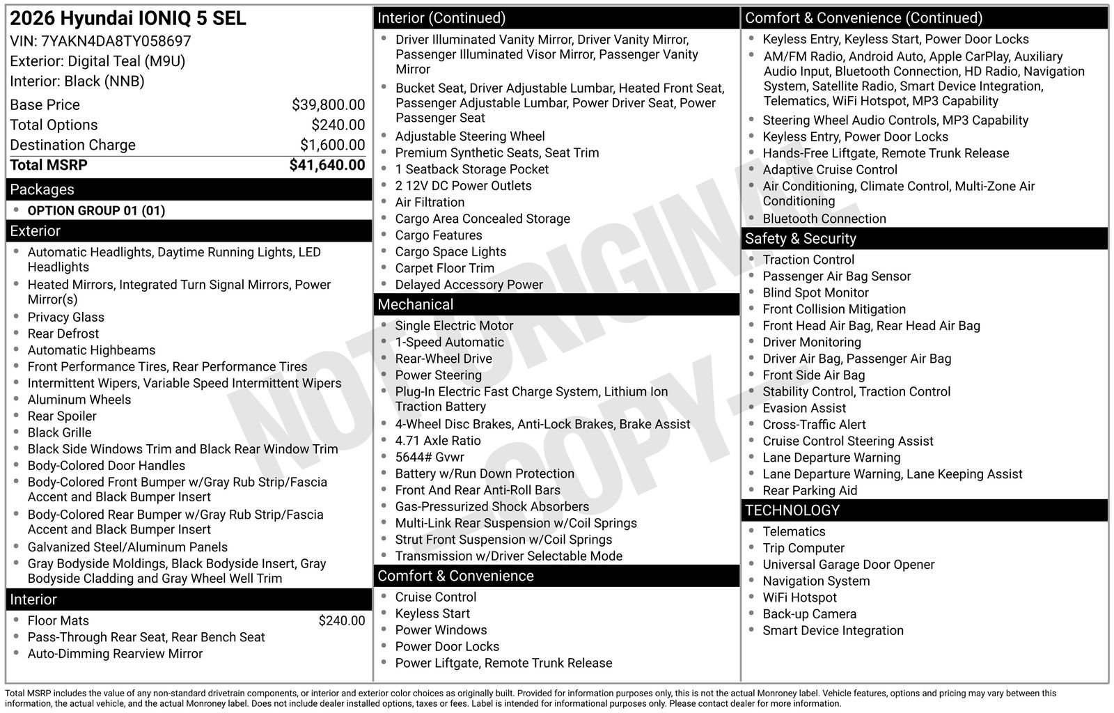 New 2026 Green Hyundai SEL image 39