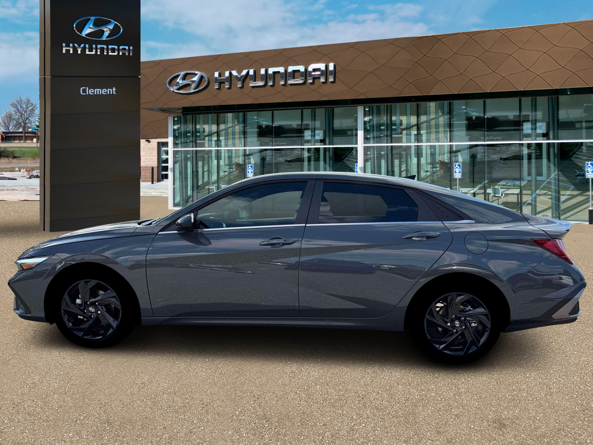 New 2026 Gray Hyundai SEL Sport image 3