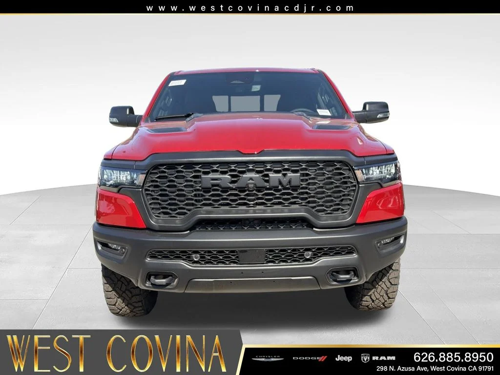 New 2026 Molten Red Pearl-Coat Exterior Paint RAM Rebel image 3