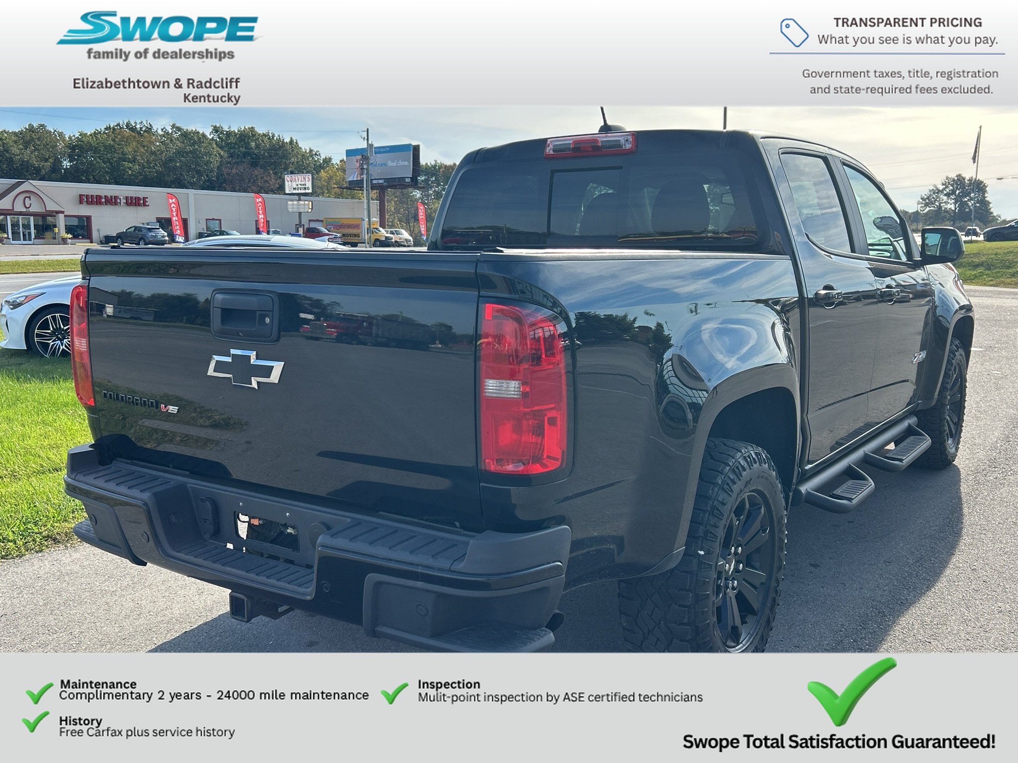 Used 2020 BLACK Chevrolet 4WD Z71 image 6