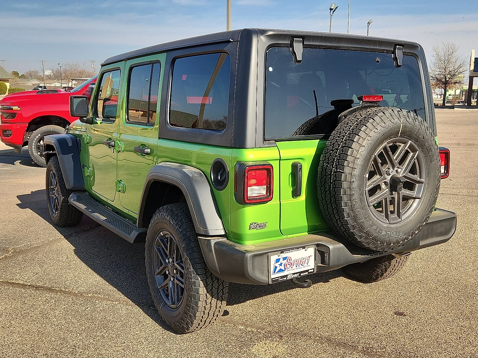New 2026 Green Jeep 4-DOOR SPORT S image 3