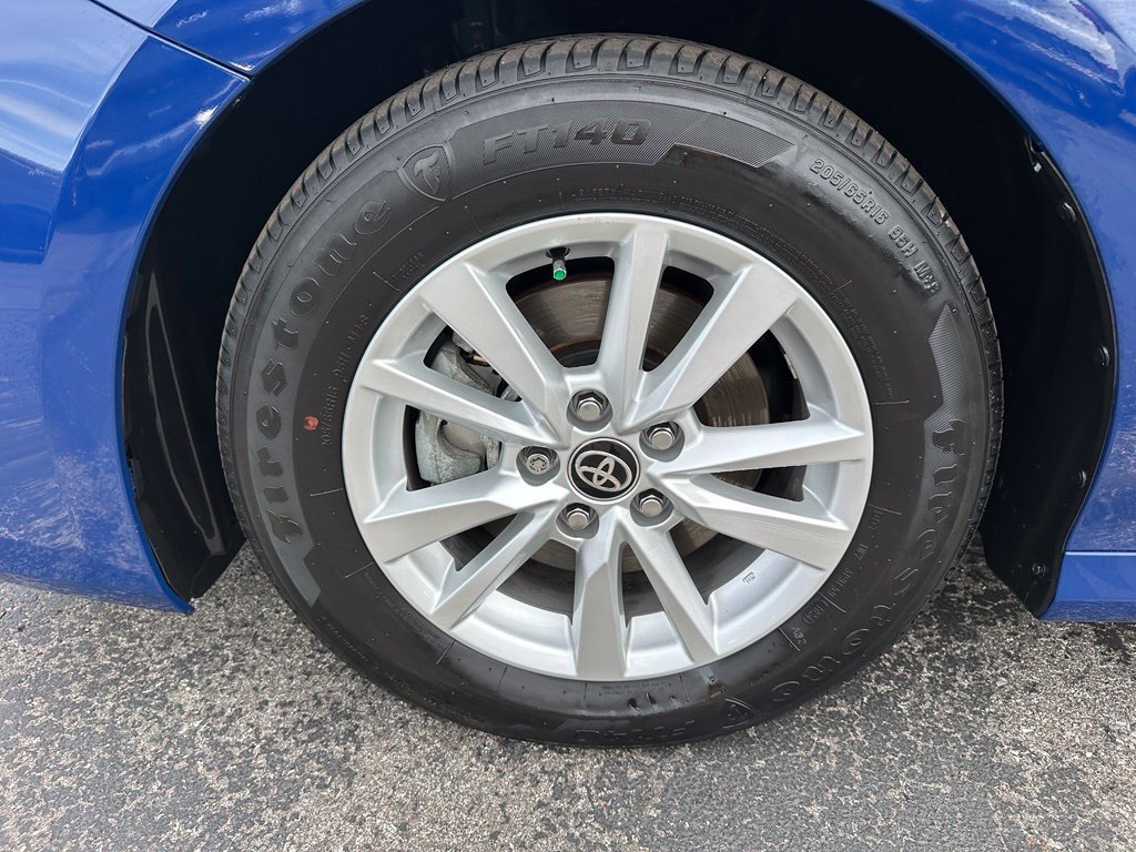Used 2025 Blue Toyota LE image 9