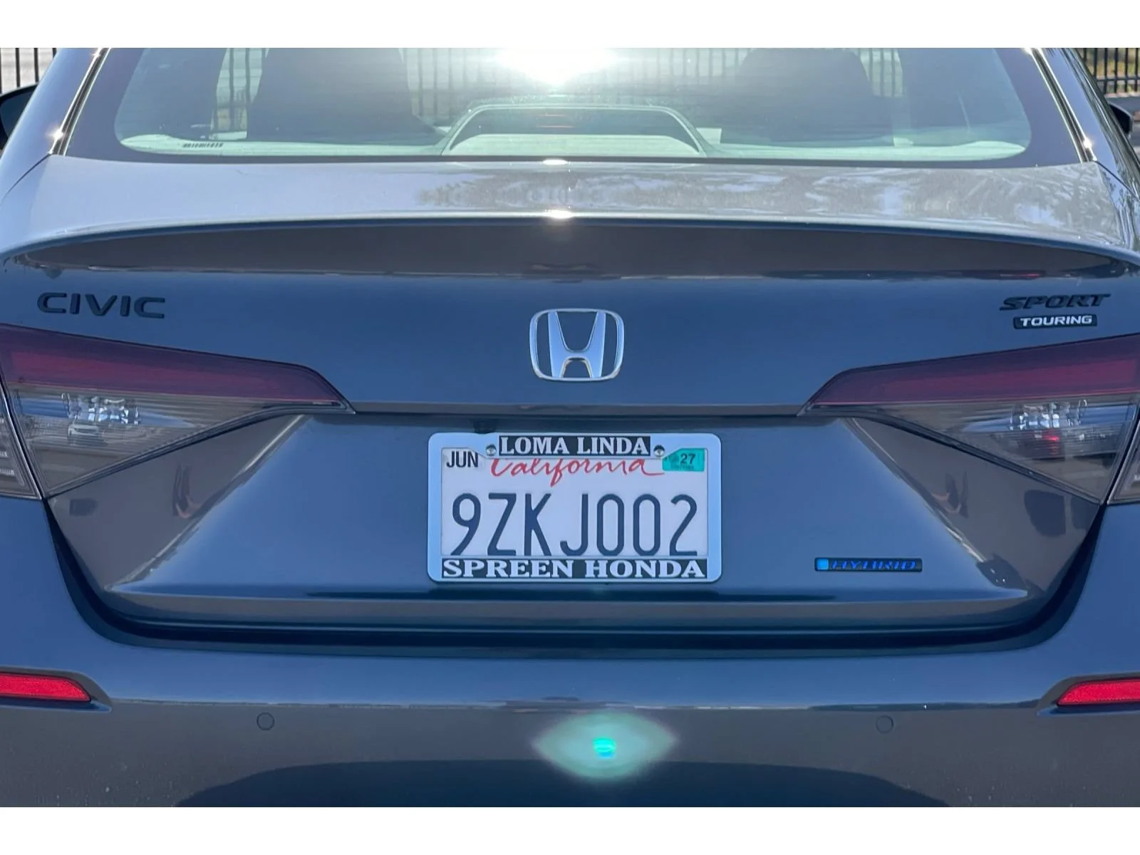 Certified Used 2026 Meteorite Gray Metallic Honda 2WD Sport Touring Hybrid image 104
