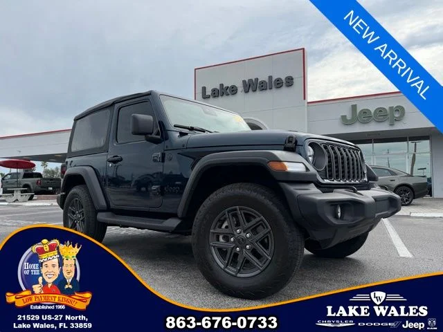Used 2025 Blue Jeep Sport S image 1