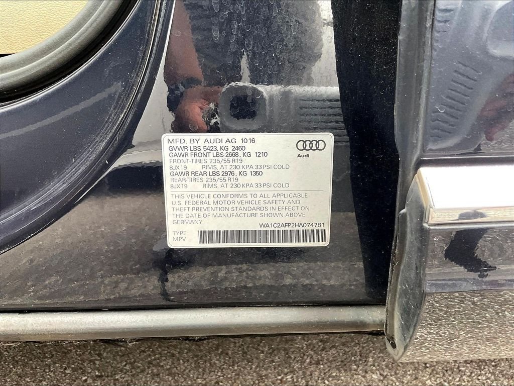 Used 2017 Moonlight Blue Metallic Audi 2.0T Premium image 6