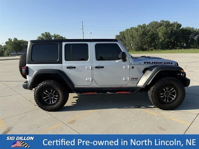 Used 2024 Silver Zynith Clearcoat Jeep Rubicon image 3