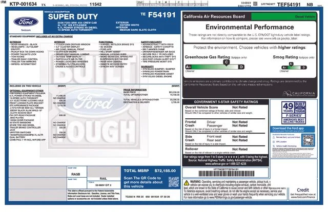 New 2026 Oxford White Ford XL image 5