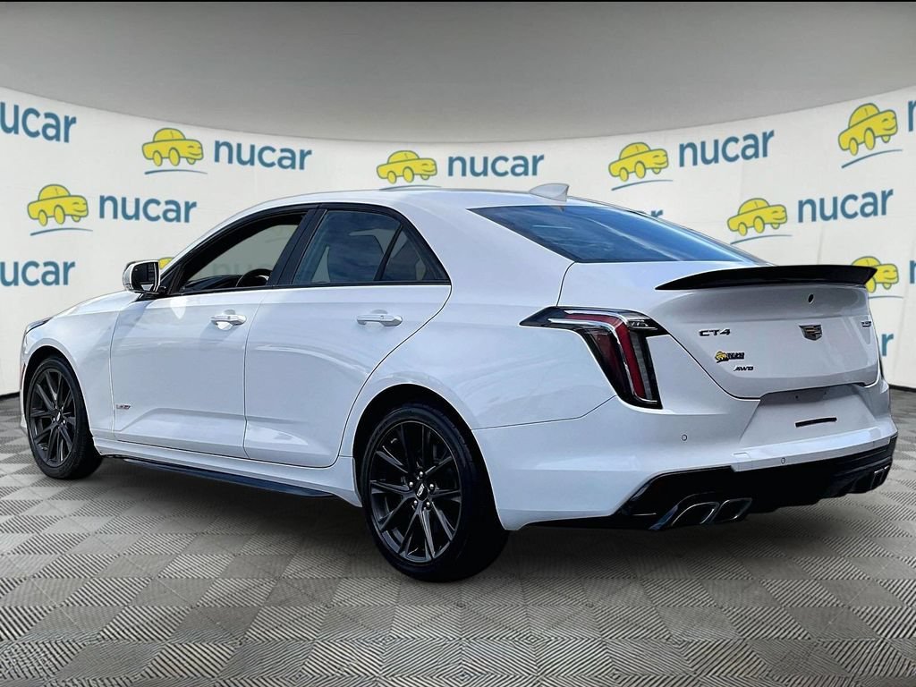 Used 2021 Summit White Cadillac V-Series image 4