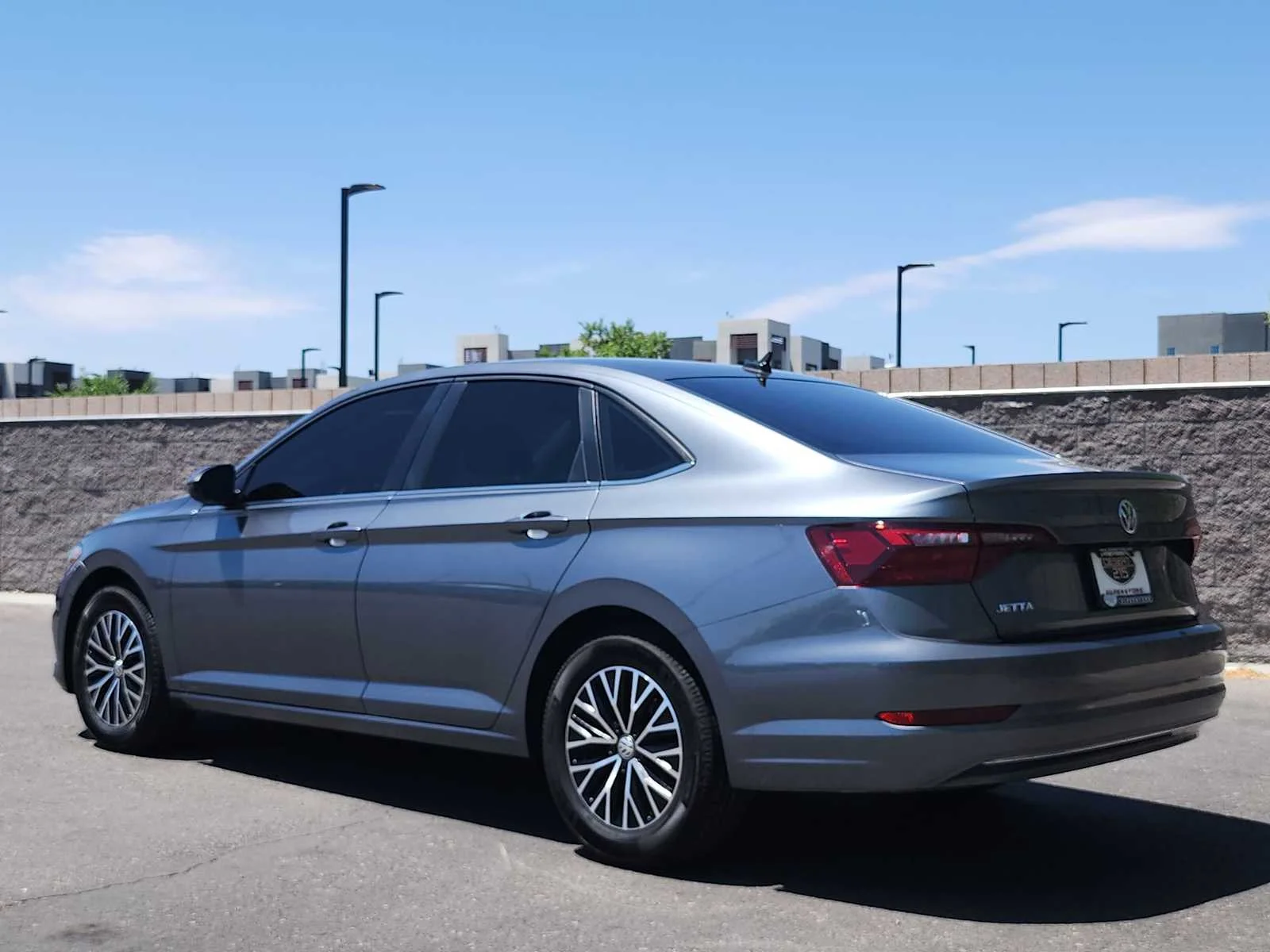 Used 2021 Platinum Gray Metallic Volkswagen S image 6