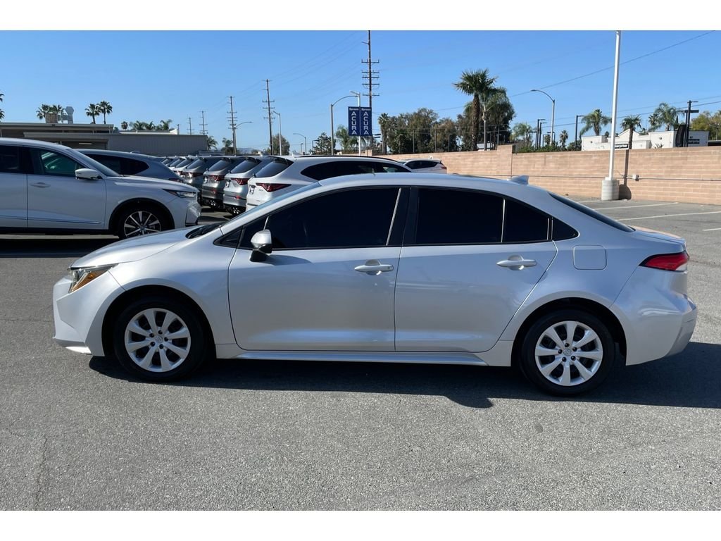 Used 2021 Toyota Corolla LE with VIN 5YFEPMAE4MP259931 for sale in Riverside, CA
