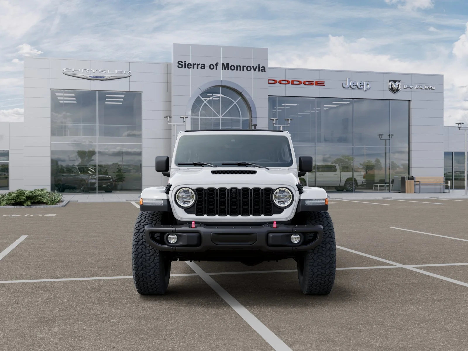New 2027 Bright White Clear-Coat Paint Jeep Rubicon image 32