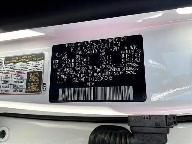 Used 2026 White Kia SX Prestige image 22