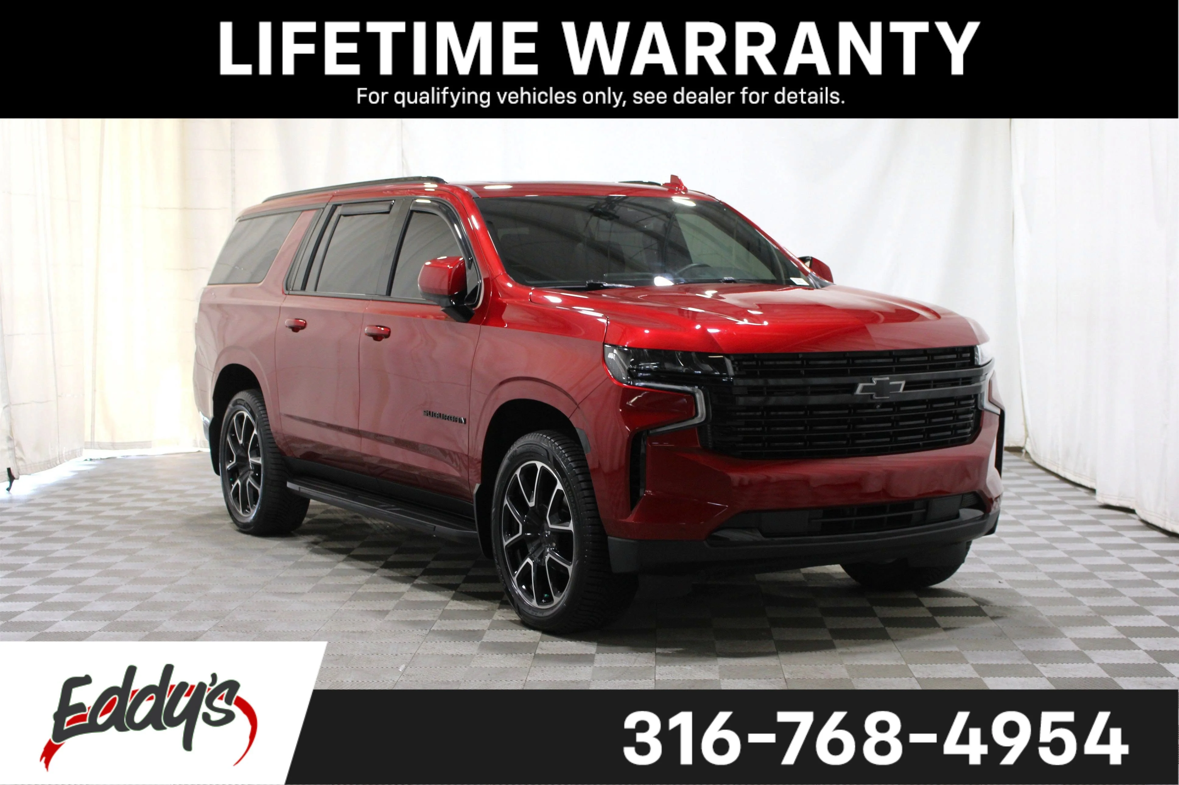 Used 2024 Radiant Red Tintcoat Chevrolet RST image 1