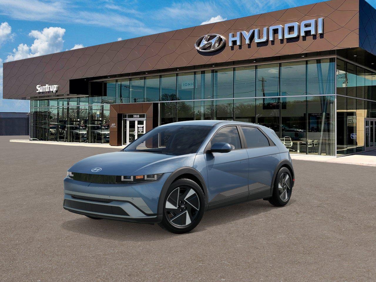 New 2026 Lucid Blue Hyundai SEL image 1