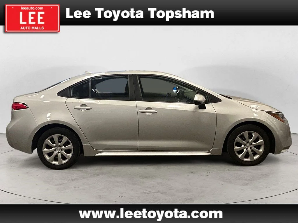 Used 2024 Classic Silver Metallic Toyota LE image 6