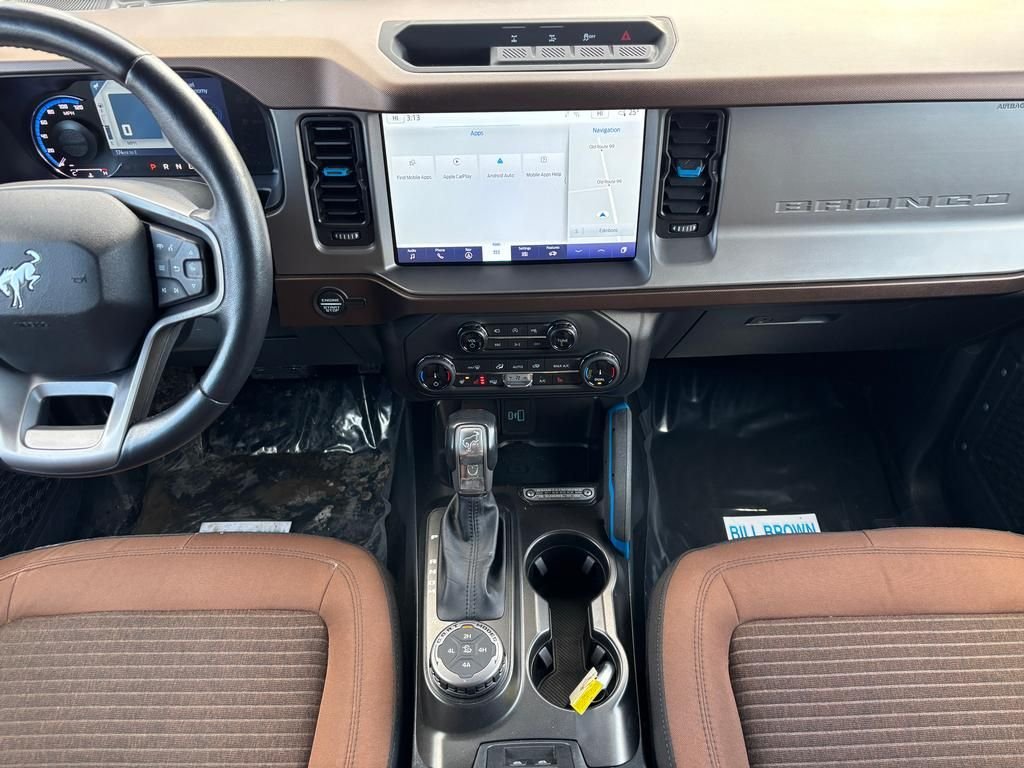 Used 2022 Orange Metallic Ford Outer Banks 4 door Luxury Pkg Navigation image 14