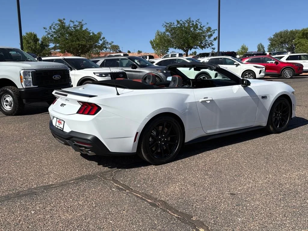 New 2025 Oxford White Ford GT Premium Convertible image 5