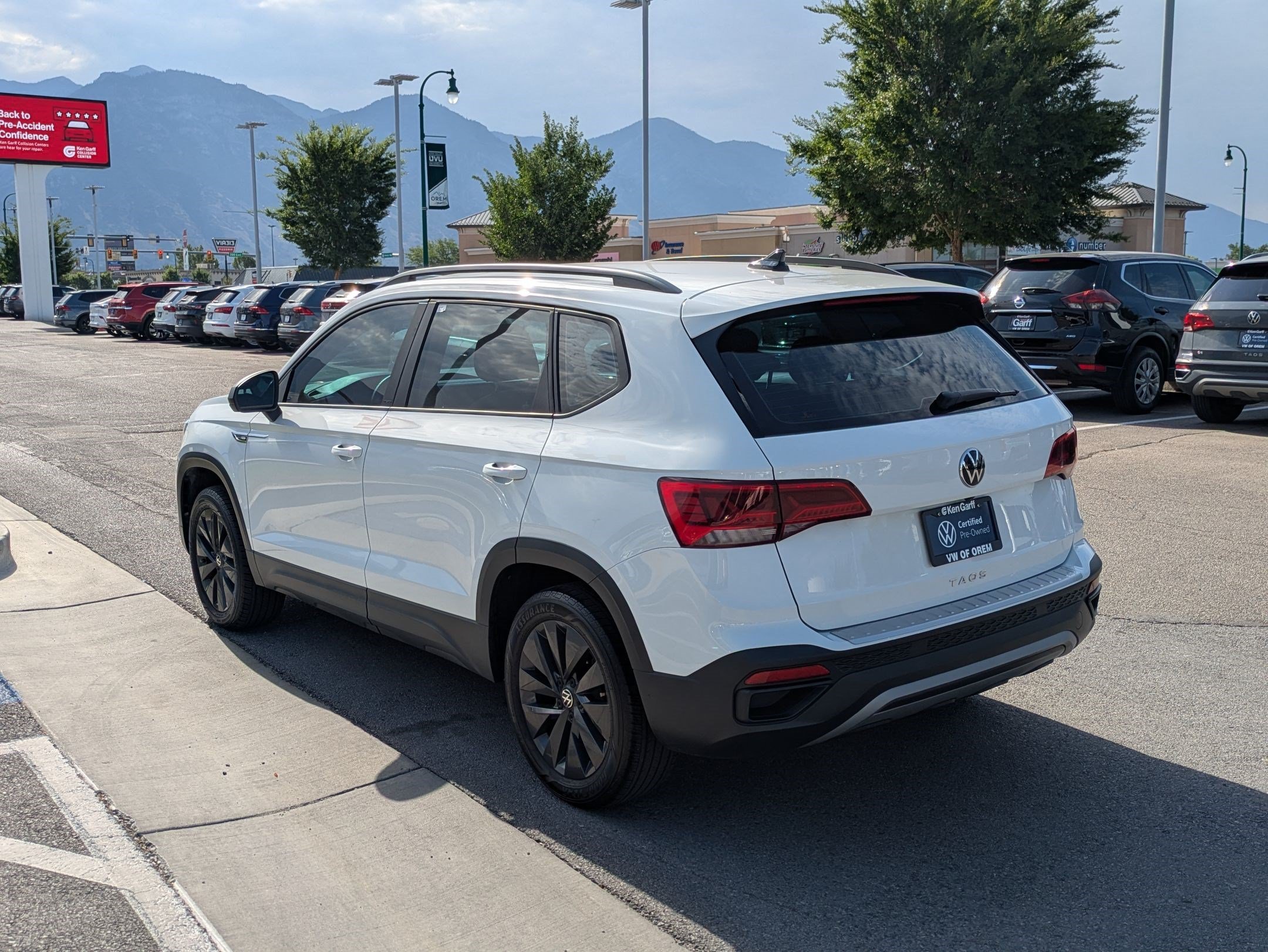 Certified Used 2023 Pure White Volkswagen S image 7