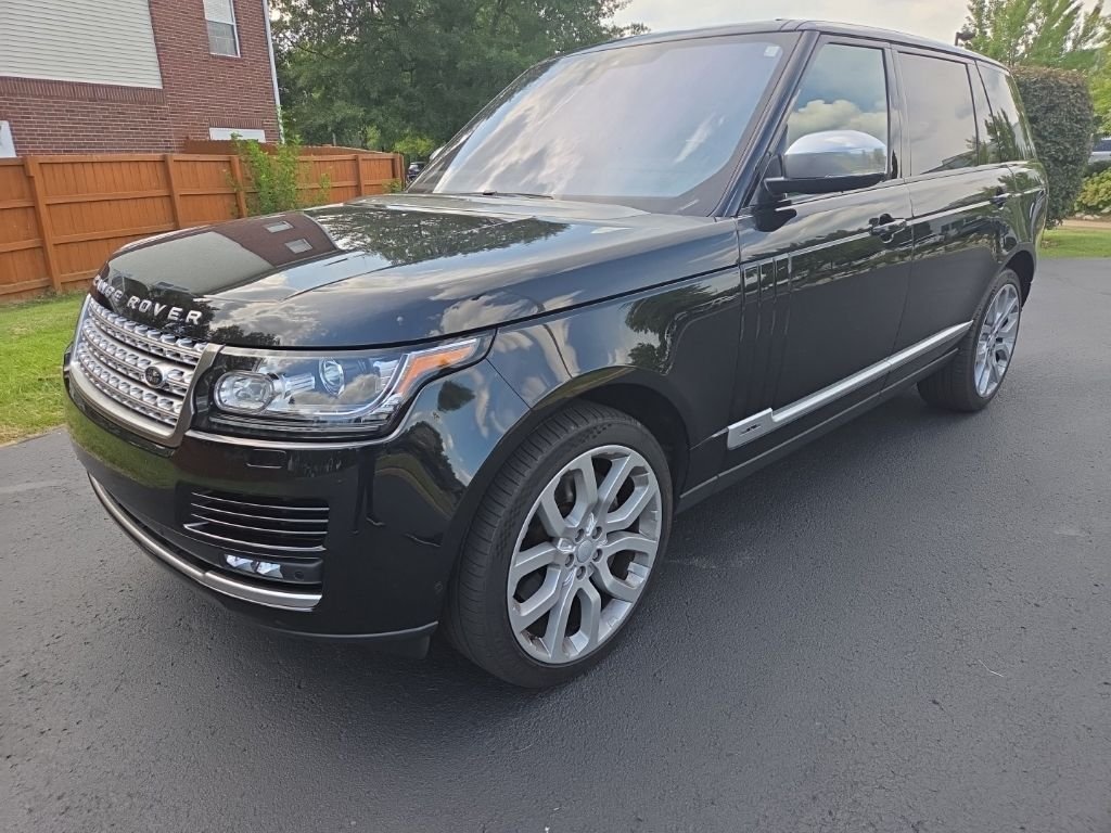 Used 2017 Santorini Black Land Rover 5.0L V8 Supercharged image 1