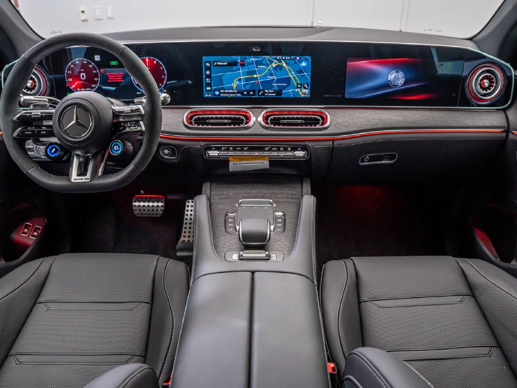 New 2027 MANUFAKTUR Moonlight White Metallic Mercedes-Benz AMG® GLE 53e 4MATIC+ Coupe image 36