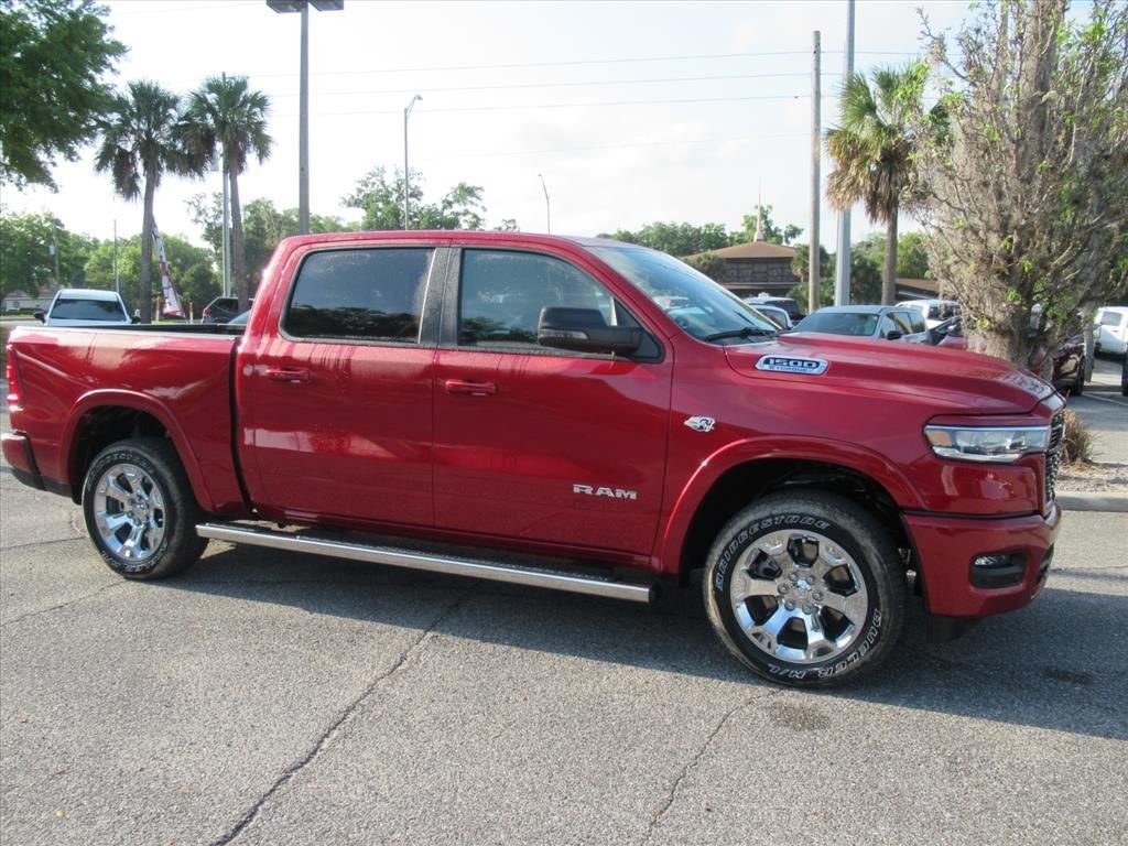 New 2026 Molten Red Pearl-Coat Exterior Paint RAM Big Horn/Lone Star image 2